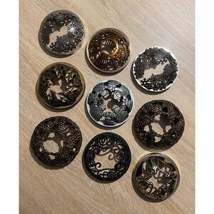 Yankee Jar Candle Illuma-Lid Topper Lot of 9 Nice! or $4 each